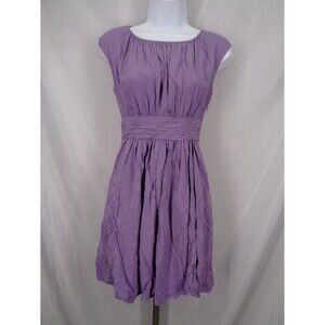 Boden Selina Dress Size 2P US, UK 6P Purple Violet Lavender New